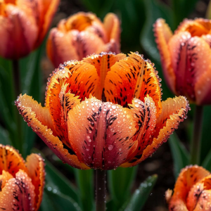 Тюльпан Литл Джем купить по цене от 199р. в интернет-магазине «Посадика» с доставкой почтой в в Кукморе и по всей России – [изображение №1].