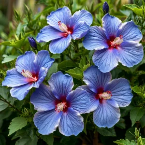 Гибискус садовый Блуминг Квин купить по цене от 259р. в интернет-магазине «Посадика» с доставкой почтой в в Кукморе и по всей России – [изображение №1].