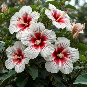 Гибискус Рэд Элеганс купить по цене от 380р. в интернет-магазине «Посадика» с доставкой почтой в в Кукморе и по всей России – [изображение №1].