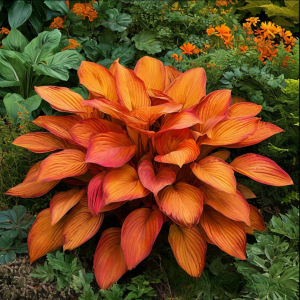 Хоста Солнечный Нектар купить по цене от 605р. в интернет-магазине «Посадика» с доставкой почтой в в Кукморе и по всей России – [изображение №1].